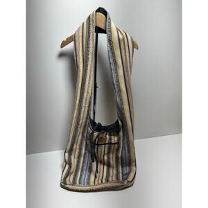 Kyber Outerwear Boho Hobo Bag Reversible Tote Shoulder Crossbody Hippie Cloth